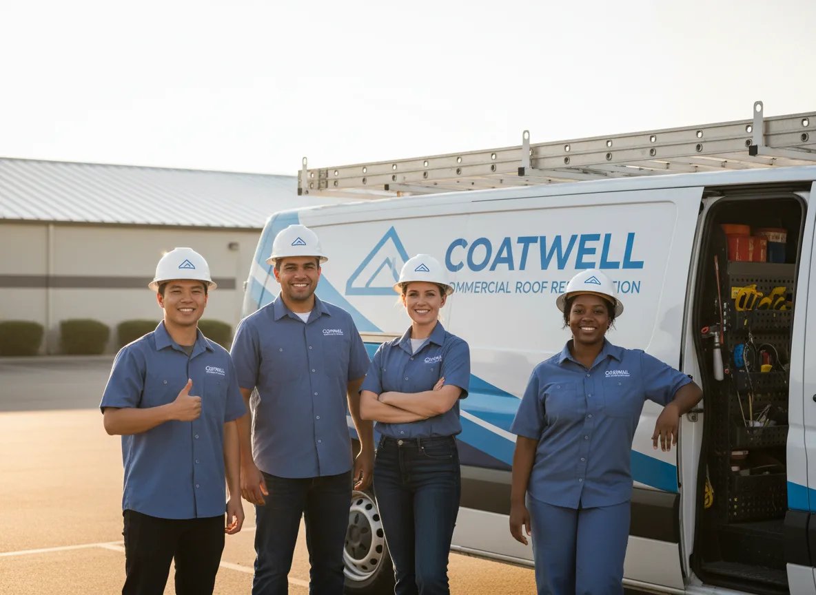 Commercial roof coating company in Anmoore, WV